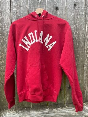 Champion Red Indiana Hoodie